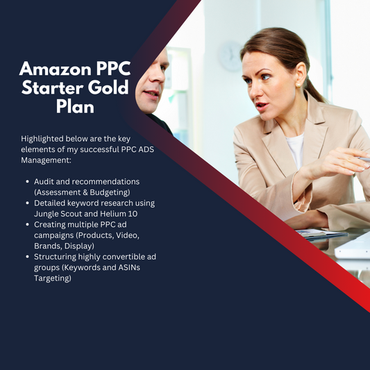 Amazon PPC Starter Gold Plan | Amazon PPC Gold Plan | Upkloud