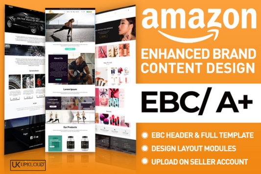 Amazon EBC A+ Content | Amazon EBC Design | Upkloud